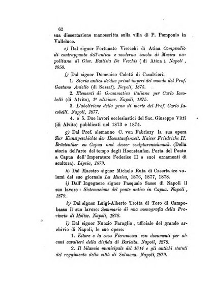 Atti della Commissione Conservatrice dei monumenti ed oggetti di antichita e belle arti nella Provincia di Terra di Lavoro