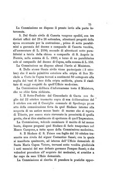 Atti della Commissione Conservatrice dei monumenti ed oggetti di antichita e belle arti nella Provincia di Terra di Lavoro