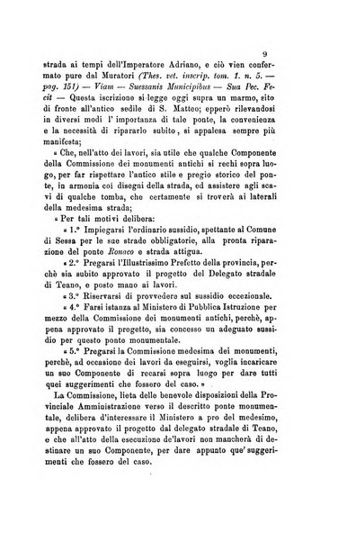 Atti della Commissione Conservatrice dei monumenti ed oggetti di antichita e belle arti nella Provincia di Terra di Lavoro