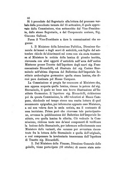 Atti della Commissione Conservatrice dei monumenti ed oggetti di antichita e belle arti nella Provincia di Terra di Lavoro