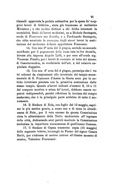 Atti della Commissione Conservatrice dei monumenti ed oggetti di antichita e belle arti nella Provincia di Terra di Lavoro