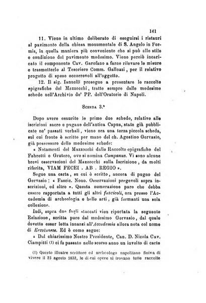 Atti della Commissione Conservatrice dei monumenti ed oggetti di antichita e belle arti nella Provincia di Terra di Lavoro