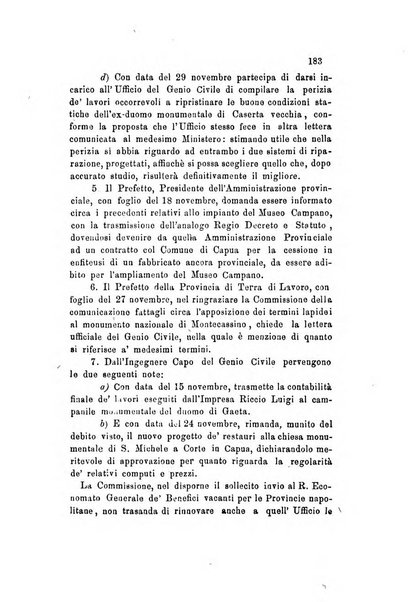 Atti della Commissione Conservatrice dei monumenti ed oggetti di antichita e belle arti nella Provincia di Terra di Lavoro