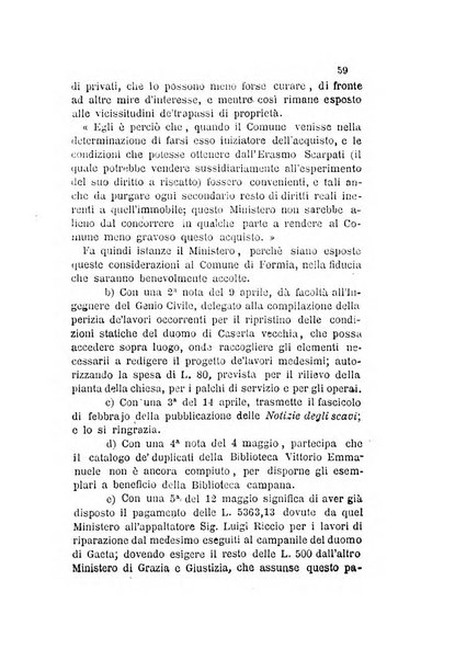 Atti della Commissione Conservatrice dei monumenti ed oggetti di antichita e belle arti nella Provincia di Terra di Lavoro