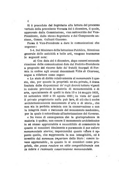 Atti della Commissione Conservatrice dei monumenti ed oggetti di antichita e belle arti nella Provincia di Terra di Lavoro