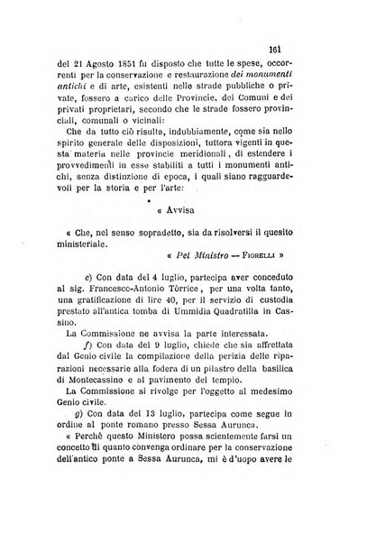 Atti della Commissione Conservatrice dei monumenti ed oggetti di antichita e belle arti nella Provincia di Terra di Lavoro