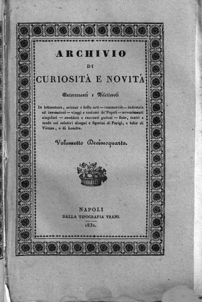 Archivio di curiosita e novita interessanti e dilettevoli...