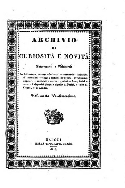 Archivio di curiosita e novita interessanti e dilettevoli...