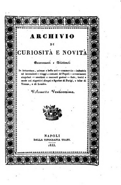 Archivio di curiosita e novita interessanti e dilettevoli...