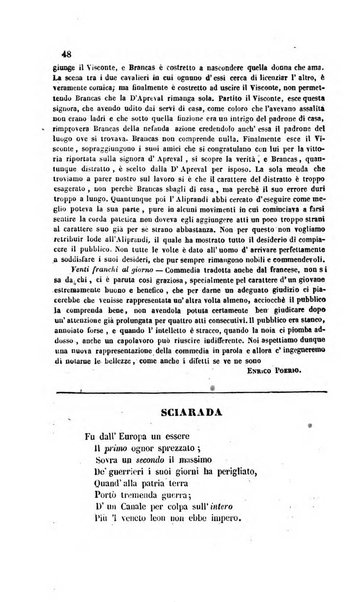 La gazza giornale di amena letteratura, ossia raccolta di storie, viaggi, romanzi, novelle ...