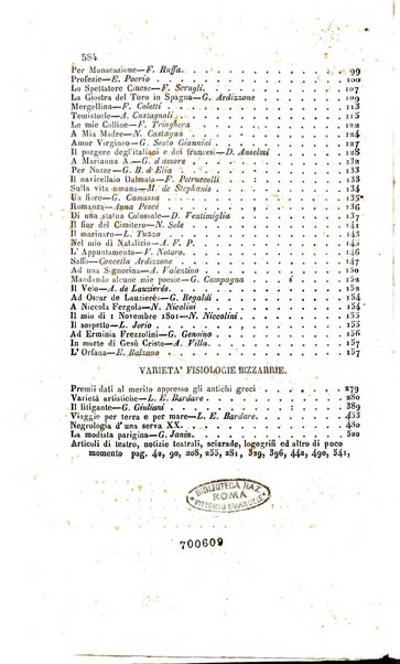 La gazza giornale di amena letteratura, ossia raccolta di storie, viaggi, romanzi, novelle ...