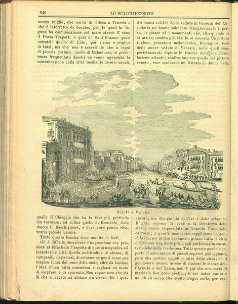 Lo scacciapensieri : giornale pittoresco settimanale