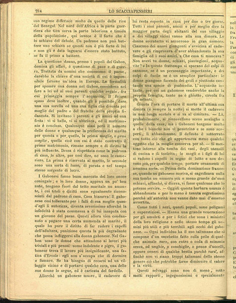 Lo scacciapensieri : giornale pittoresco settimanale