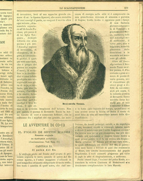 Lo scacciapensieri : giornale pittoresco settimanale