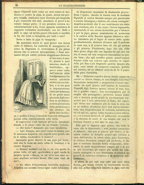 Lo scacciapensieri : giornale pittoresco settimanale