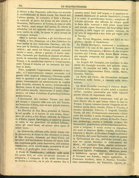 Lo scacciapensieri : giornale pittoresco settimanale