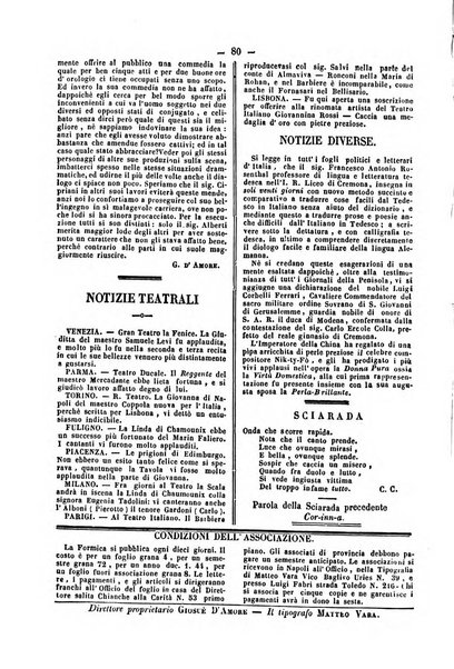 La formica foglio periodico di amena letteratura