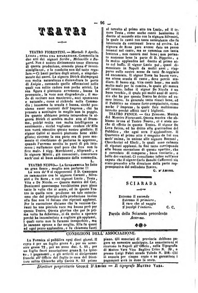 La formica foglio periodico di amena letteratura