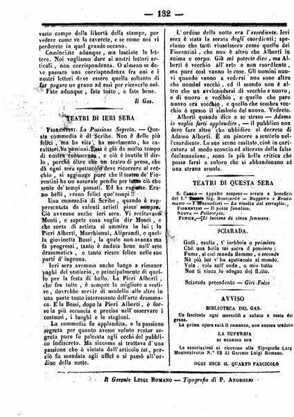 Il gas : pubblicazione di un grano