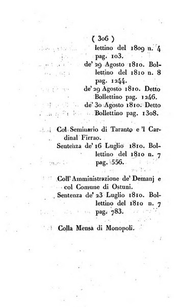 Bullettino delle sentenze emanate dalla Suprema commissione per le liti fra i già baroni ed i comuni