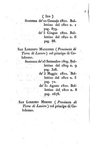 Bullettino delle sentenze emanate dalla Suprema commissione per le liti fra i già baroni ed i comuni