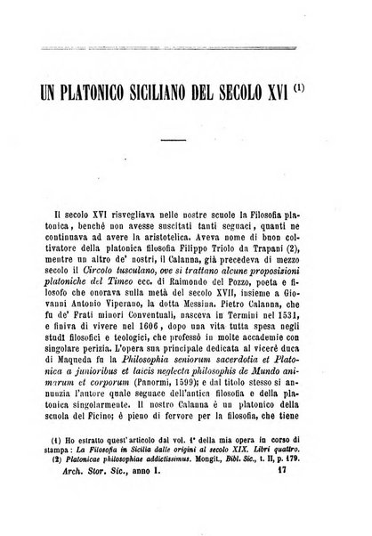 Archivio storico siciliano pubblicazione periodica per cura della Scuola di paleografia di Palermo