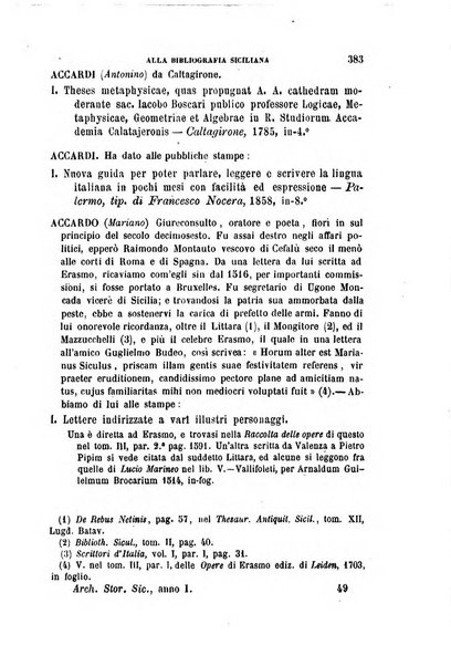 Archivio storico siciliano pubblicazione periodica per cura della Scuola di paleografia di Palermo