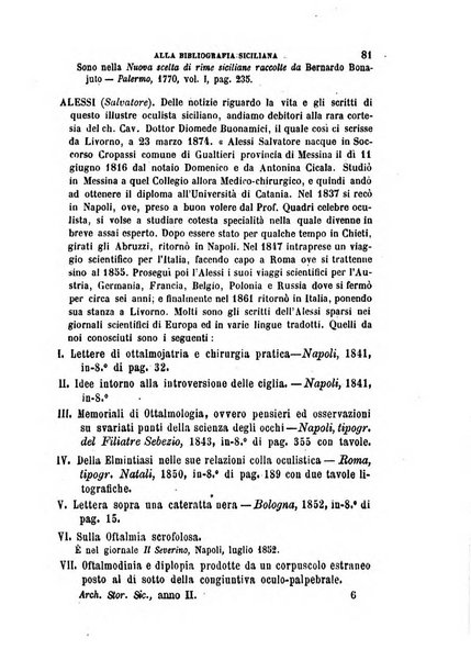 Archivio storico siciliano pubblicazione periodica per cura della Scuola di paleografia di Palermo