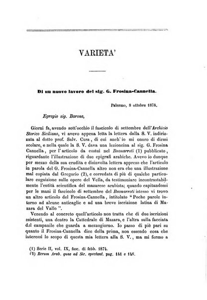 Archivio storico siciliano pubblicazione periodica per cura della Scuola di paleografia di Palermo