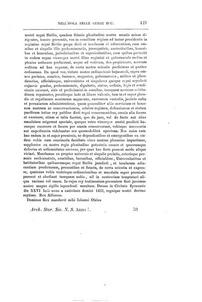 Archivio storico siciliano pubblicazione periodica per cura della Scuola di paleografia di Palermo