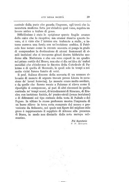 Archivio storico siciliano pubblicazione periodica per cura della Scuola di paleografia di Palermo