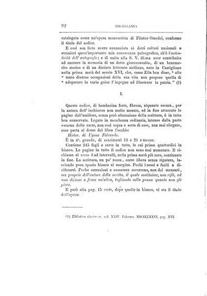 Archivio storico siciliano pubblicazione periodica per cura della Scuola di paleografia di Palermo