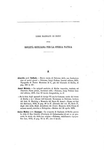 Archivio storico siciliano pubblicazione periodica per cura della Scuola di paleografia di Palermo