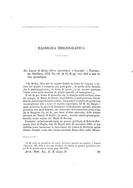 Archivio storico siciliano pubblicazione periodica per cura della Scuola di paleografia di Palermo