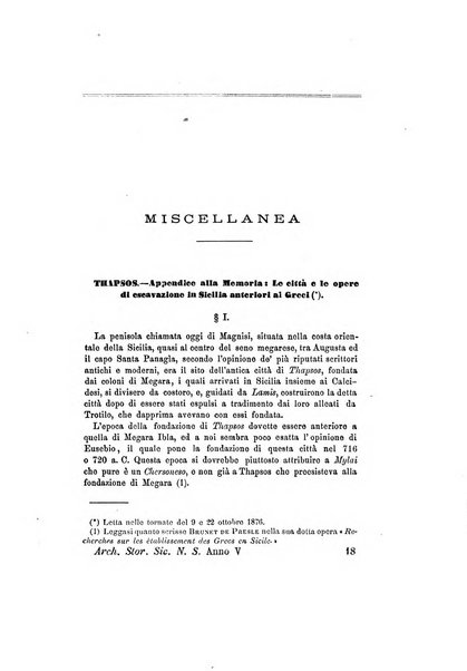 Archivio storico siciliano pubblicazione periodica per cura della Scuola di paleografia di Palermo