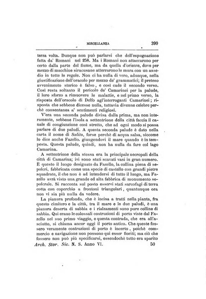 Archivio storico siciliano pubblicazione periodica per cura della Scuola di paleografia di Palermo