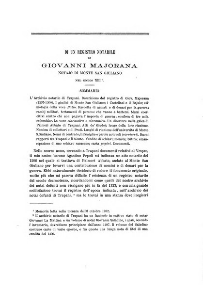 Archivio storico siciliano pubblicazione periodica per cura della Scuola di paleografia di Palermo