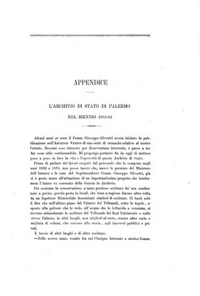 Archivio storico siciliano pubblicazione periodica per cura della Scuola di paleografia di Palermo