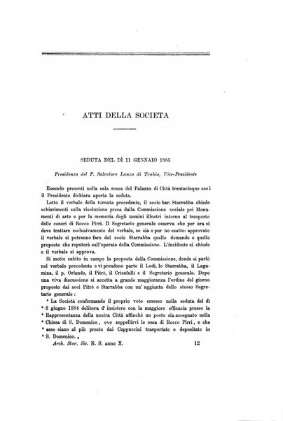 Archivio storico siciliano pubblicazione periodica per cura della Scuola di paleografia di Palermo