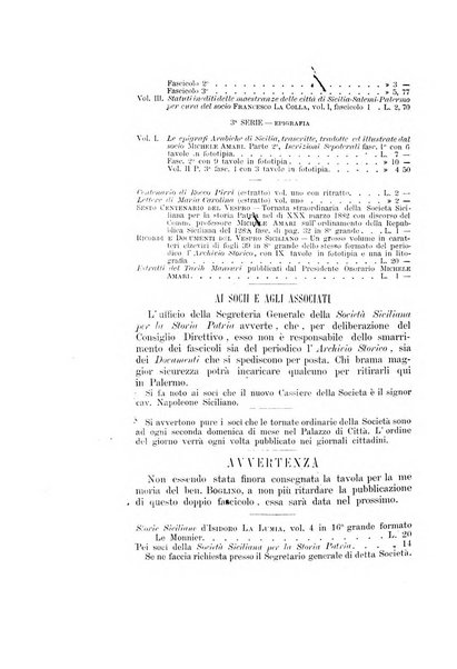 Archivio storico siciliano pubblicazione periodica per cura della Scuola di paleografia di Palermo