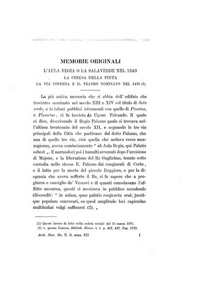 Archivio storico siciliano pubblicazione periodica per cura della Scuola di paleografia di Palermo