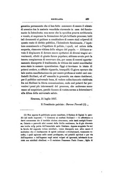 Archivio storico siciliano pubblicazione periodica per cura della Scuola di paleografia di Palermo