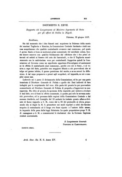 Archivio storico siciliano pubblicazione periodica per cura della Scuola di paleografia di Palermo