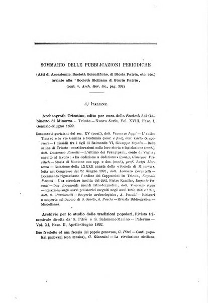 Archivio storico siciliano pubblicazione periodica per cura della Scuola di paleografia di Palermo