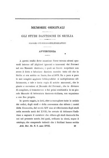 Archivio storico siciliano pubblicazione periodica per cura della Scuola di paleografia di Palermo