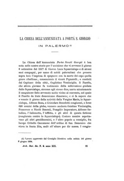 Archivio storico siciliano pubblicazione periodica per cura della Scuola di paleografia di Palermo