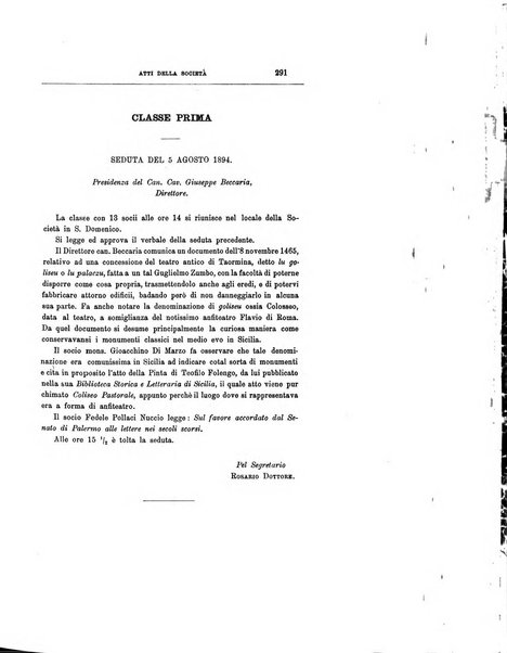 Archivio storico siciliano pubblicazione periodica per cura della Scuola di paleografia di Palermo