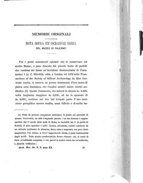 Archivio storico siciliano pubblicazione periodica per cura della Scuola di paleografia di Palermo