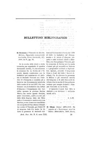 Archivio storico siciliano pubblicazione periodica per cura della Scuola di paleografia di Palermo