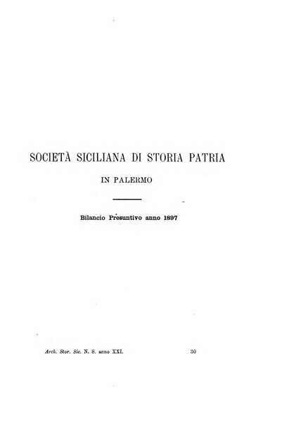 Archivio storico siciliano pubblicazione periodica per cura della Scuola di paleografia di Palermo